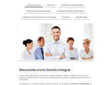 Tablet Screenshot of iurisgestionintegral.com
